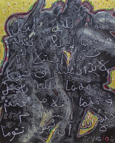 SOLDATS N°15 - acrylique & vernis 