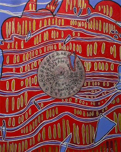 SOLDATS N°8 - acrylique & vernis 