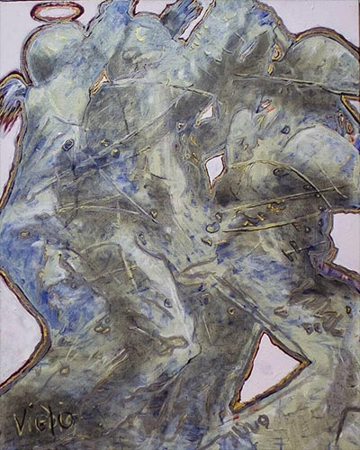 SOLDATS N° 16 - acrylique & vernis 