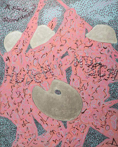 SOLDATS N°26 - acrylique & vernis 