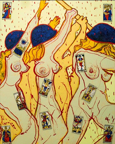 SOLDATS N°24 - acrylique & vernis 