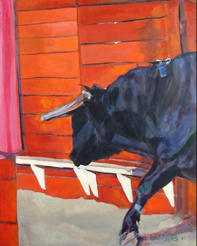 ESPANIA - acrylique & vernis 