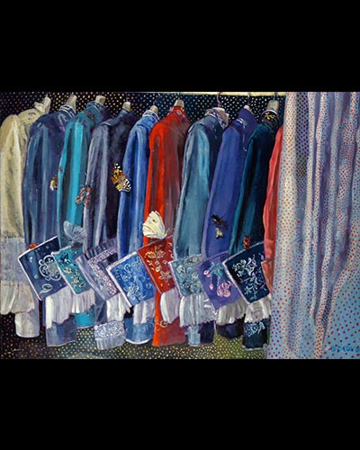 EN ATTENDANT... - acrylique & vernis 