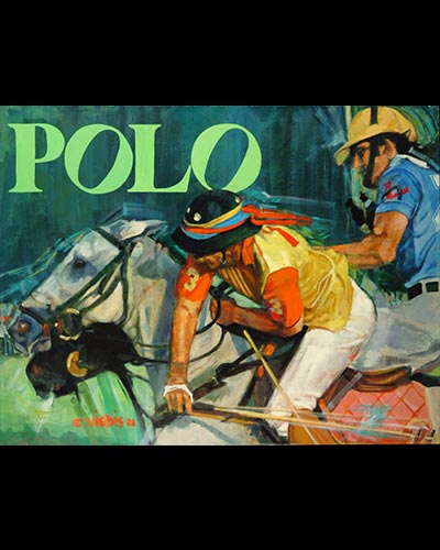 POLO PARIS - acrylique & vernis 