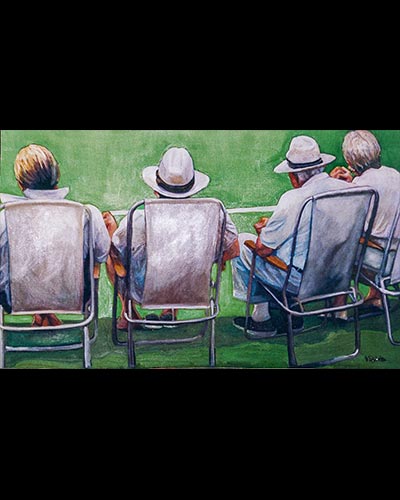 CRICKET - acrylique & vernis 