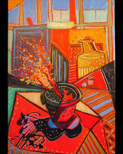 SWEDISH INSIDE - acrylique & vernis 