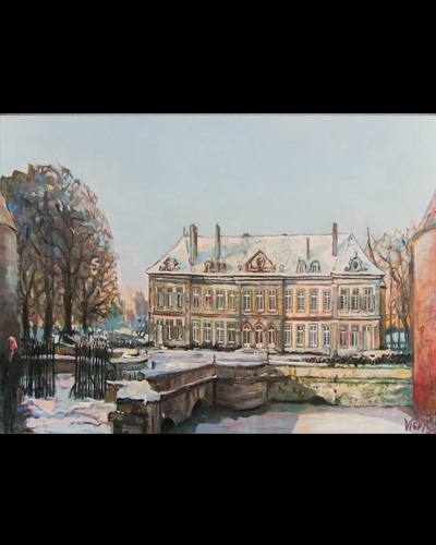 MISSERY BOURGOGNE - acrylique & vernis 