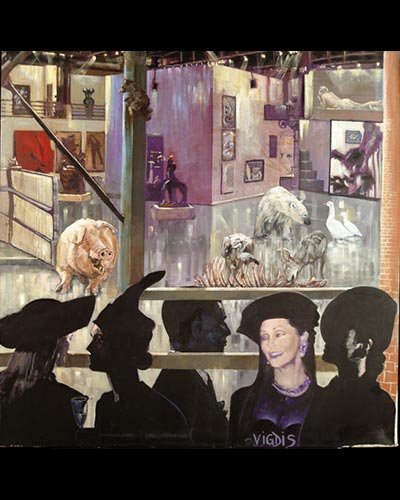 VERNISSAGE - acrylique & vernis 