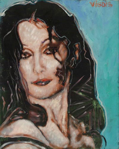 VIGDIS - acrylique & vernis 