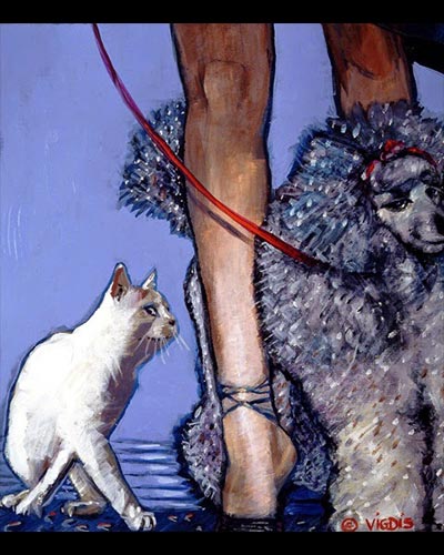 NEW-YORK - acrylique & vernis 