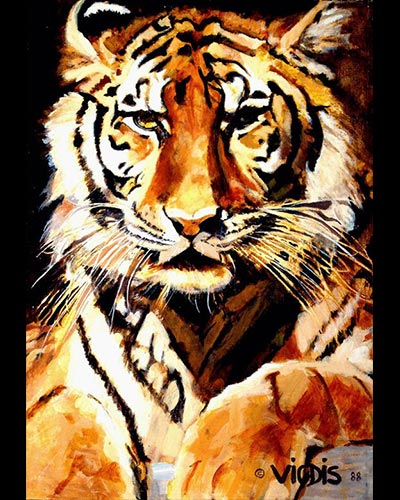 I want you - acrylique & vernis 