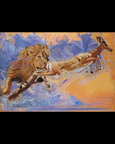 LUNCH IN VIEW - acrylique & vernis 