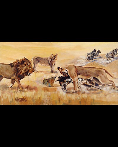 lunch is served - acrylique & vernis 