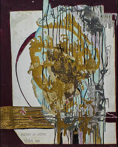 GERARD 1969 - feutre & crayon & acrylique & vernis 