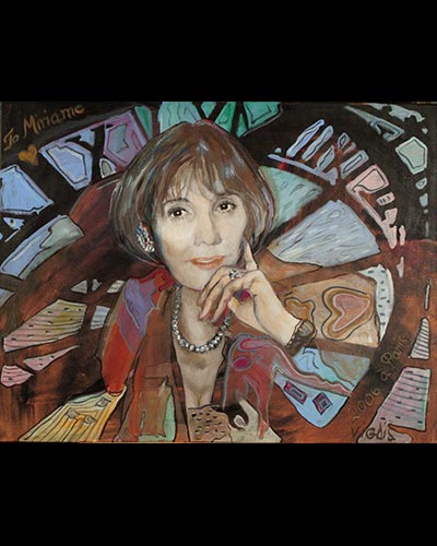 MIRIAM NORDNANN - acrylique & vernis 