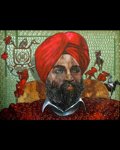 VIKRAM SIKH SODHY - acrylique & vernis 