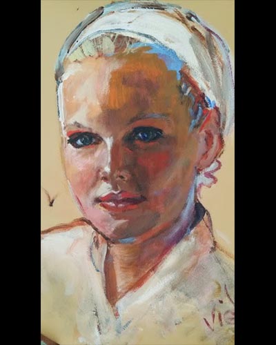 LINDA HAGELSTEN - acrylique & vernis 