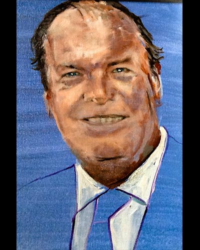 QUINTIN DAVIES OF STANFORD - acrylique & vernis 