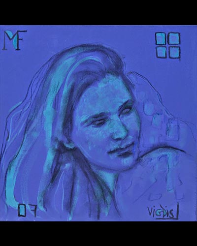 MARIE-FRANCE ALLEZ - acrylique & vernis 