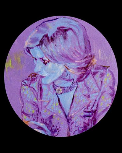 GRETCHEEN LEACH - acrylique & vernis 