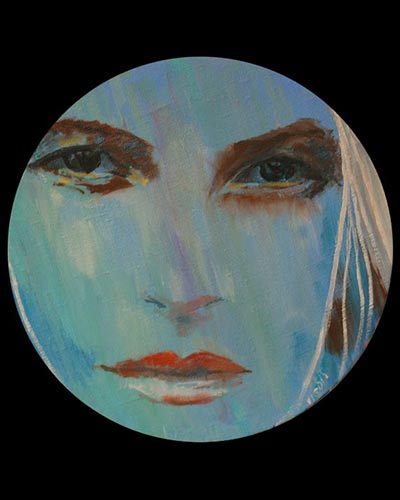 HK METTE MARIT - acrylique & vernis 