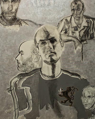 JEREMY DE FRANCE - acrylique & vernis 