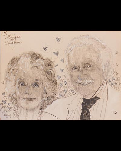 MONIQUE ET CHRISTIAN PREVOST MARCILHACY - acrylique & vernis 