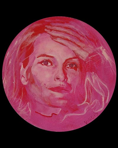 HKH METTE-MARIT - acrylique & vernis 