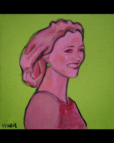 SUSAN TOLSON - acrylique & vernis 