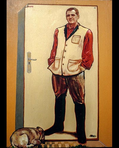 PHILIPPE D'HEMERY - acrylique & vernis 