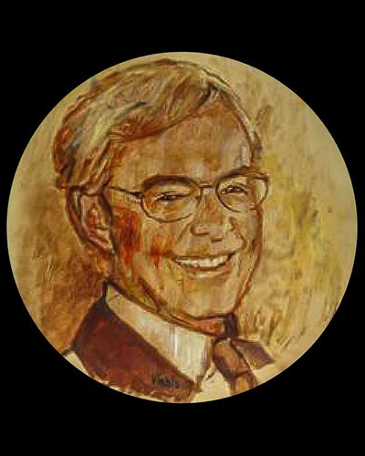 HOWARD LEACH - acrylique & vernis 