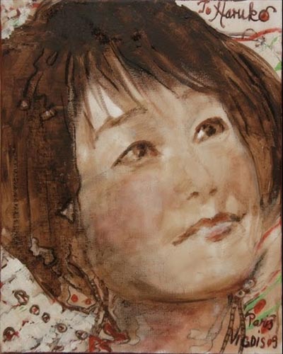 HARUKA IMURA - acrylique & vernis 