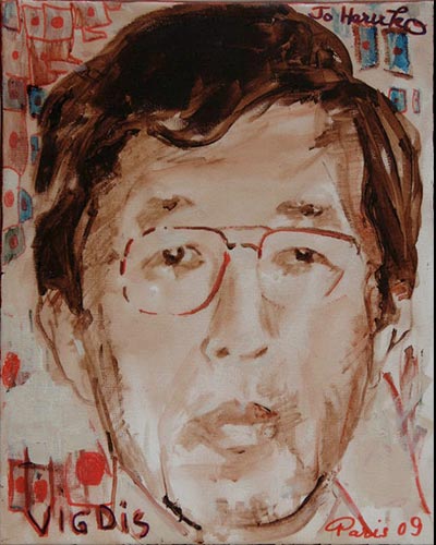 SON EXELLENCE IMURA - acrylique & vernis 