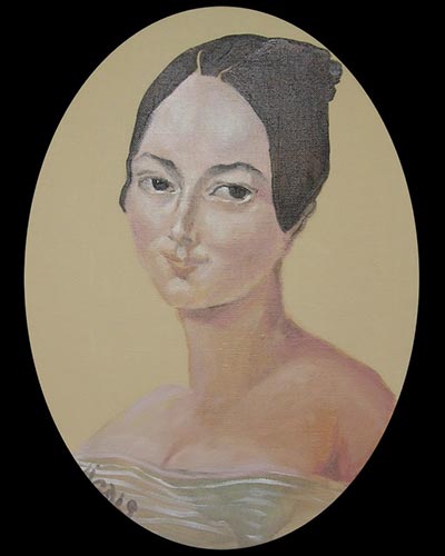 FELICIE BULL - acrylique & vernis 