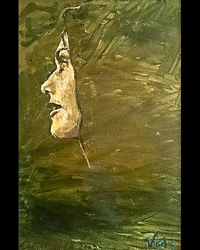 Solveig Mathiesen Belman-Soprano - acrylique & vernis 