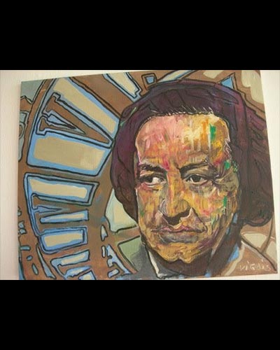 JONAS BJÖRNEBO - acrylique & vernis 