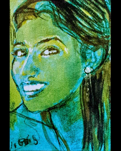 ANANTA - acrylique & vernis 