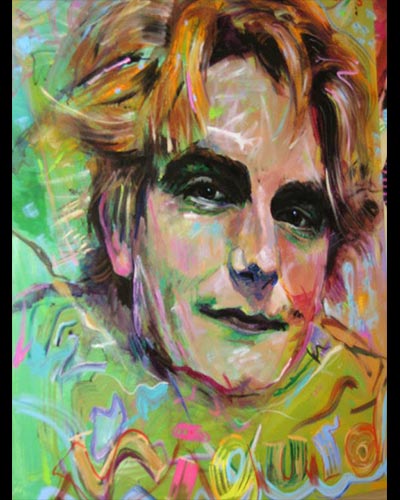 SIGURD KØHN - acrylique & vernis 