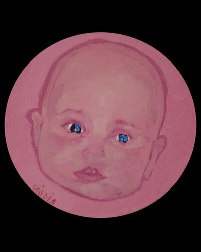 LOUISE - ALEXANDRA - acrylique & vernis 