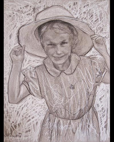 LAETITIA ALLEZ - crayon & charbon