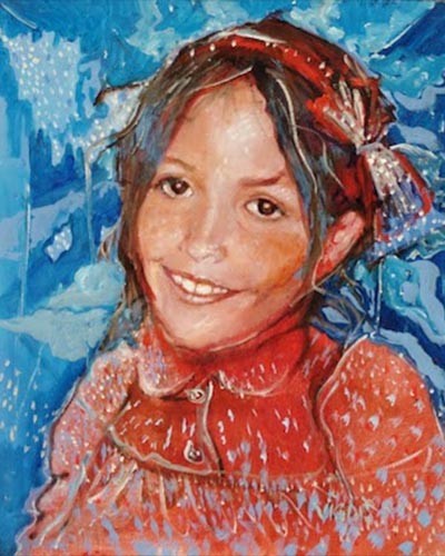 VICTOIRE DE KERGORLAY - acrylique & vernis 