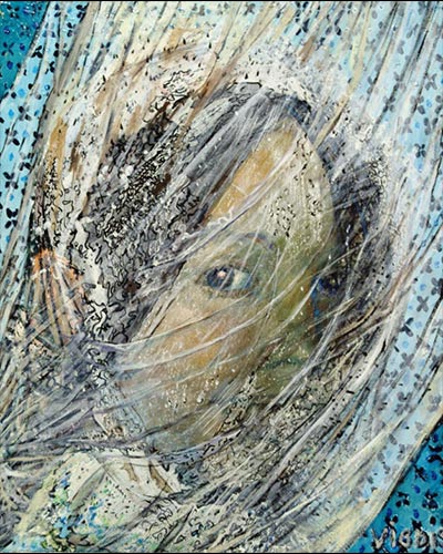 VICTOIRE DE KERGORLAY - acrylique & vernis 