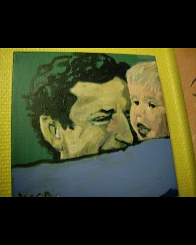 BJØRNEBO - acrylique & vernis 